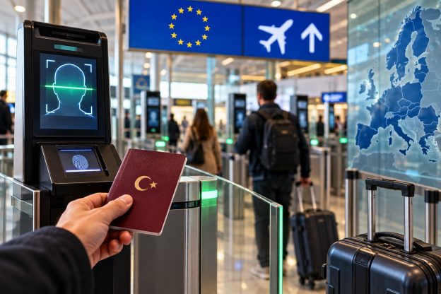 Schengen Giriş Çıkış Sistemi (EES) Nedir? Türk Vatandaşları İçin Ne Değişti?