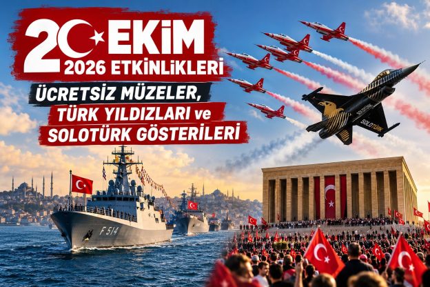 29 Ekim 2026 Etkinlikleri: Ücretsiz Müzeler, Türk Yıldızları ve SOLOTÜRK Gösterileri