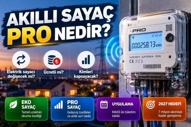 Akıllı Sayaç PRO Nedir? Elektrik Sayacı Değişecek mi, Ücretli mi?