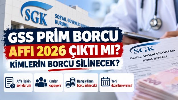 GSS Prim Borcu Affı 2026 Çıktı mı? Kimlerin Borcu Silinecek?